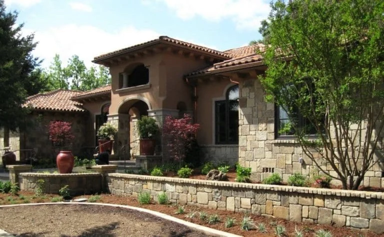 Biltmore Natural Stone Veneer Tuscan Exterior