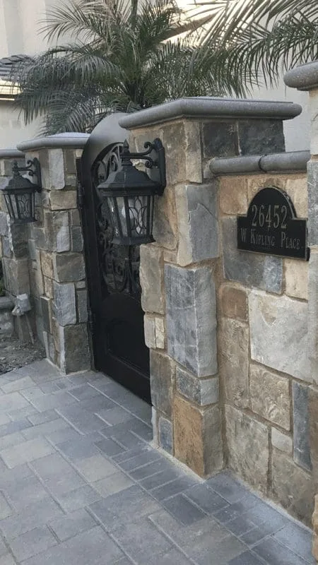 Potomac Custom Thin Stone Veneer Outdoor Living