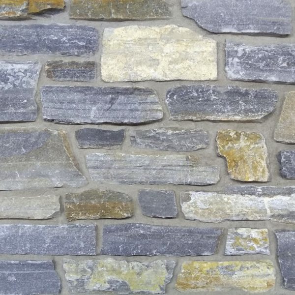 Swatch of Mosholu real thin stone veneer