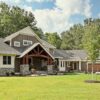 Home Exterior with Glendale Ashlar Style Real Stone Veneer
