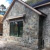 Exterior Accent Wall with Lille Natural Stone Veneer