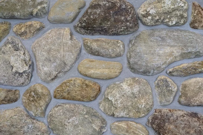 Saint Lawrence Natural Thin Stone Veneer Mock Up
