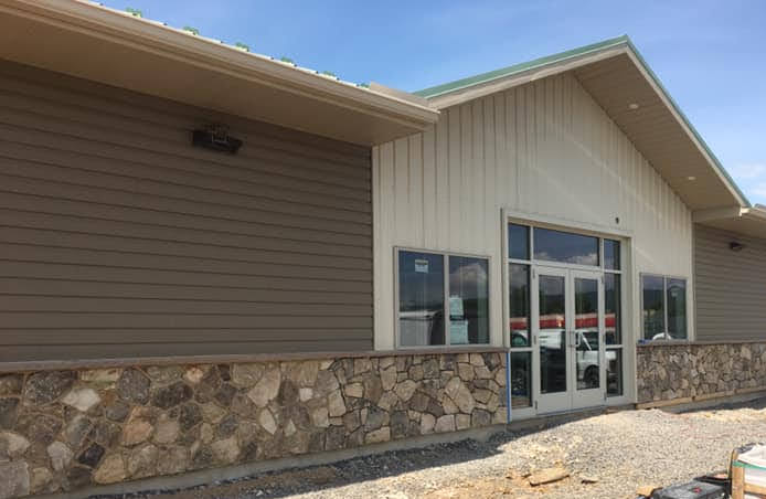 Pioneer Real Stone Veneer Commercial Building