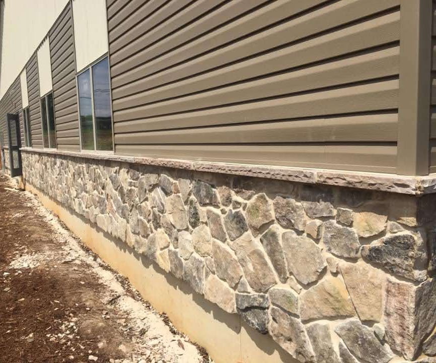 Pioneer Real Thin Stone Veneer Commercial Wainscoting