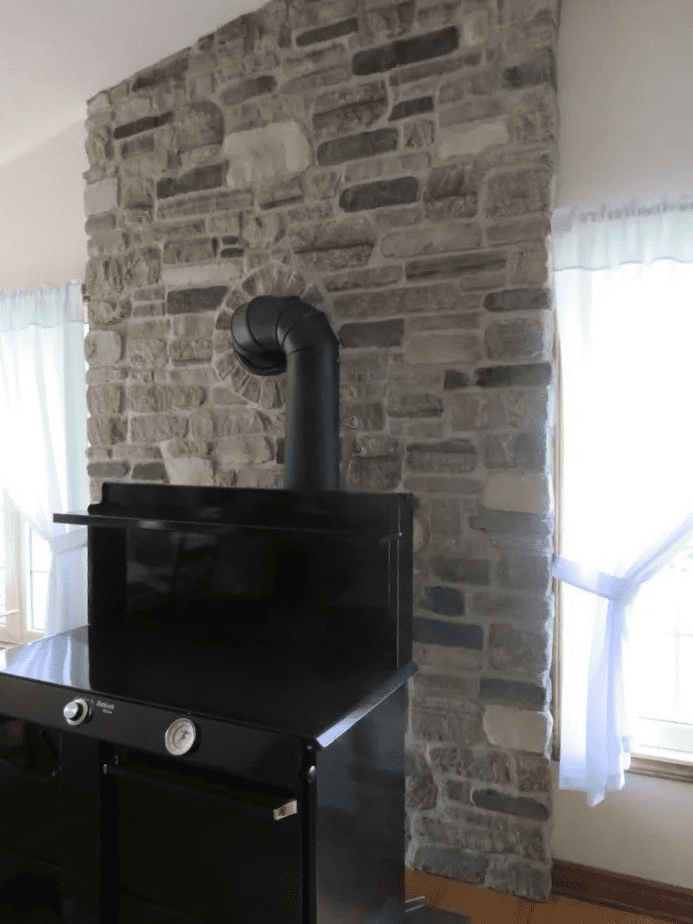 Seward Real Thin Stone Veneer Kitchen Accent Wall