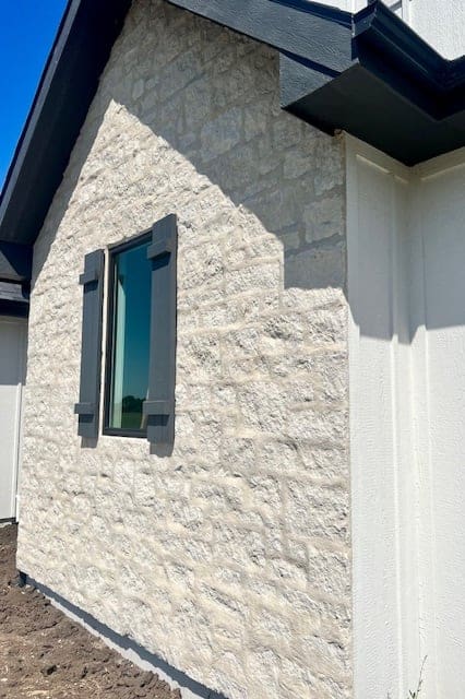 Draper Real Thin Stone Veneer Flush Joint