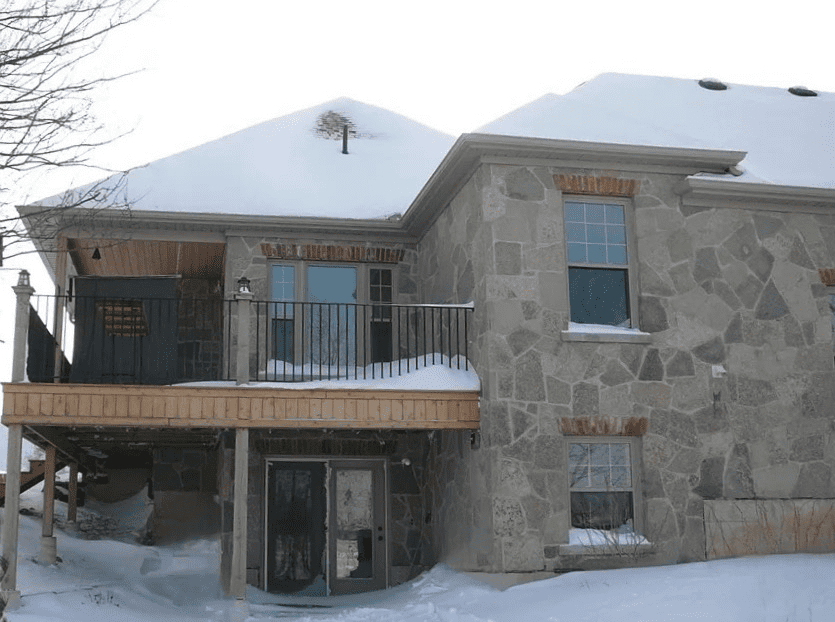 Scarsdale Natural Thin Stone Veneer Exterior Siding