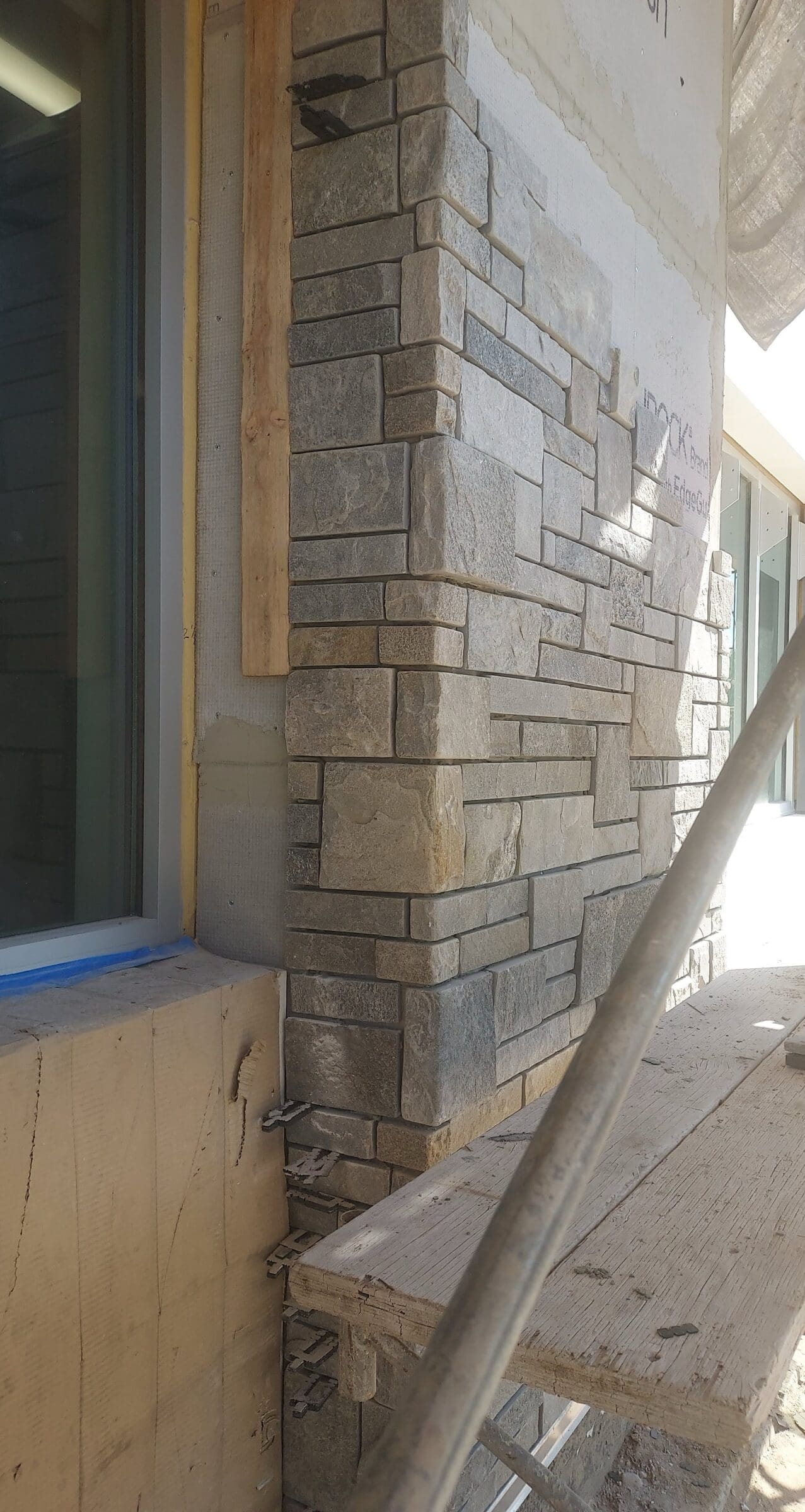 Rushmore Natural Stone Veneer Installation