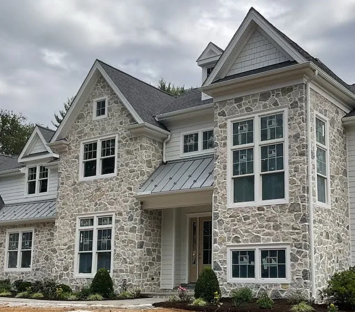 Cana Island Real Stone Veneer Custom Blend Exterior Siding